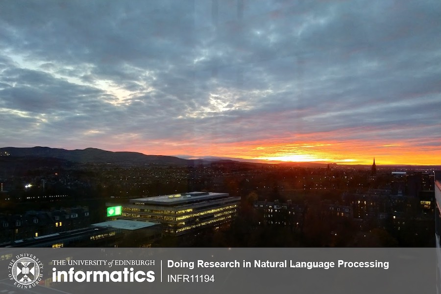 Decorative image for Doing Research in Natural Language Processing
